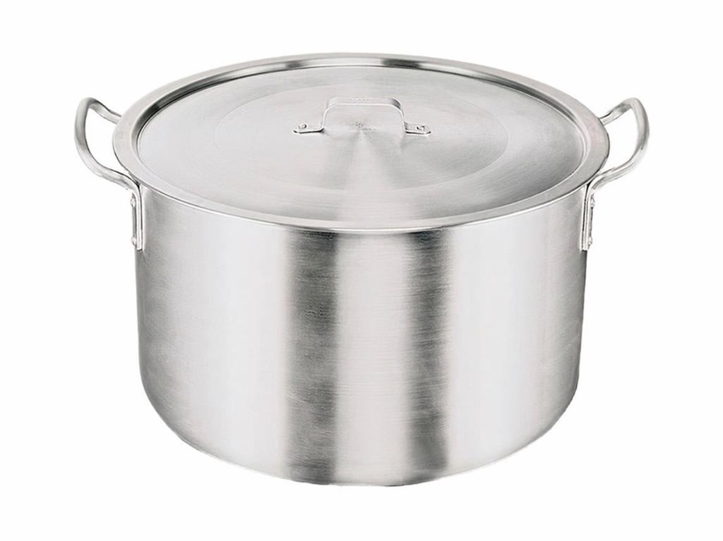 [7239730] OLLA EN ALUMINIO CON TAPA  # 24