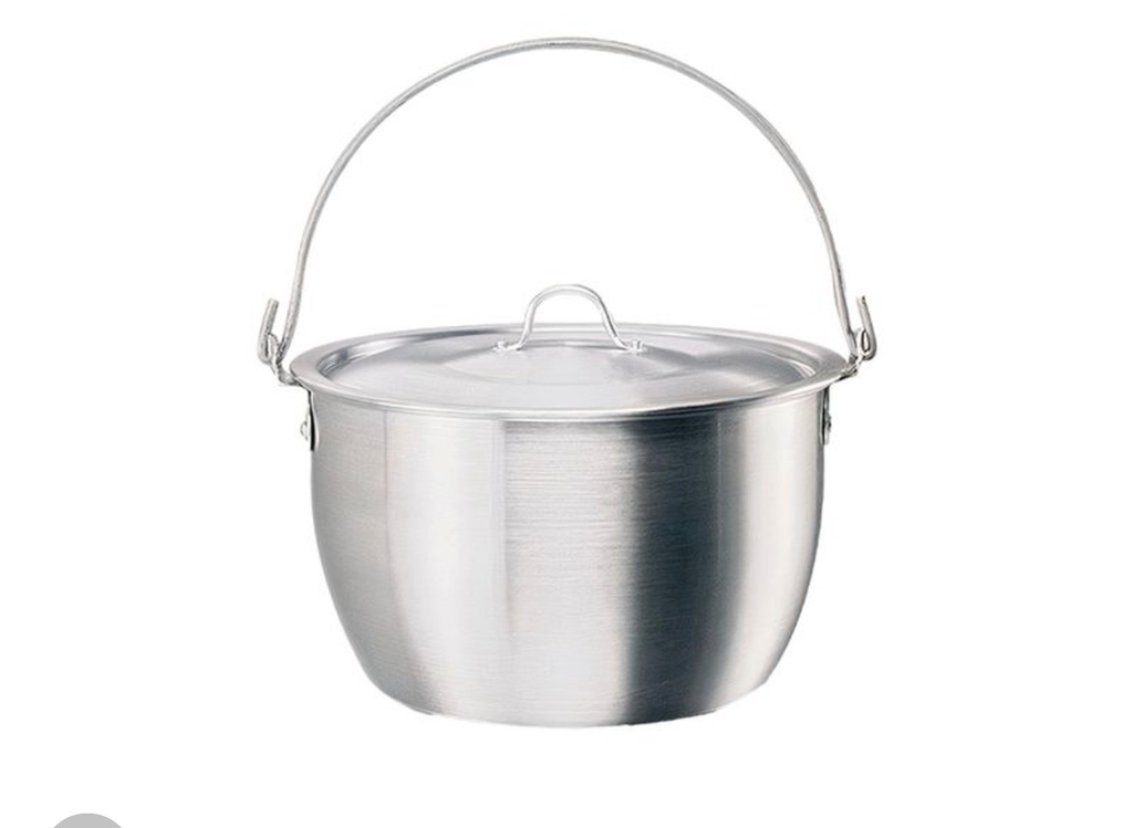 [2279025] OLLA EN ALUMINIO CON TAPA  # 22