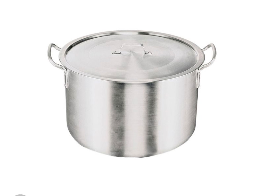[6026337] OLLA EN ALUMINIO CON TAPA  # 18