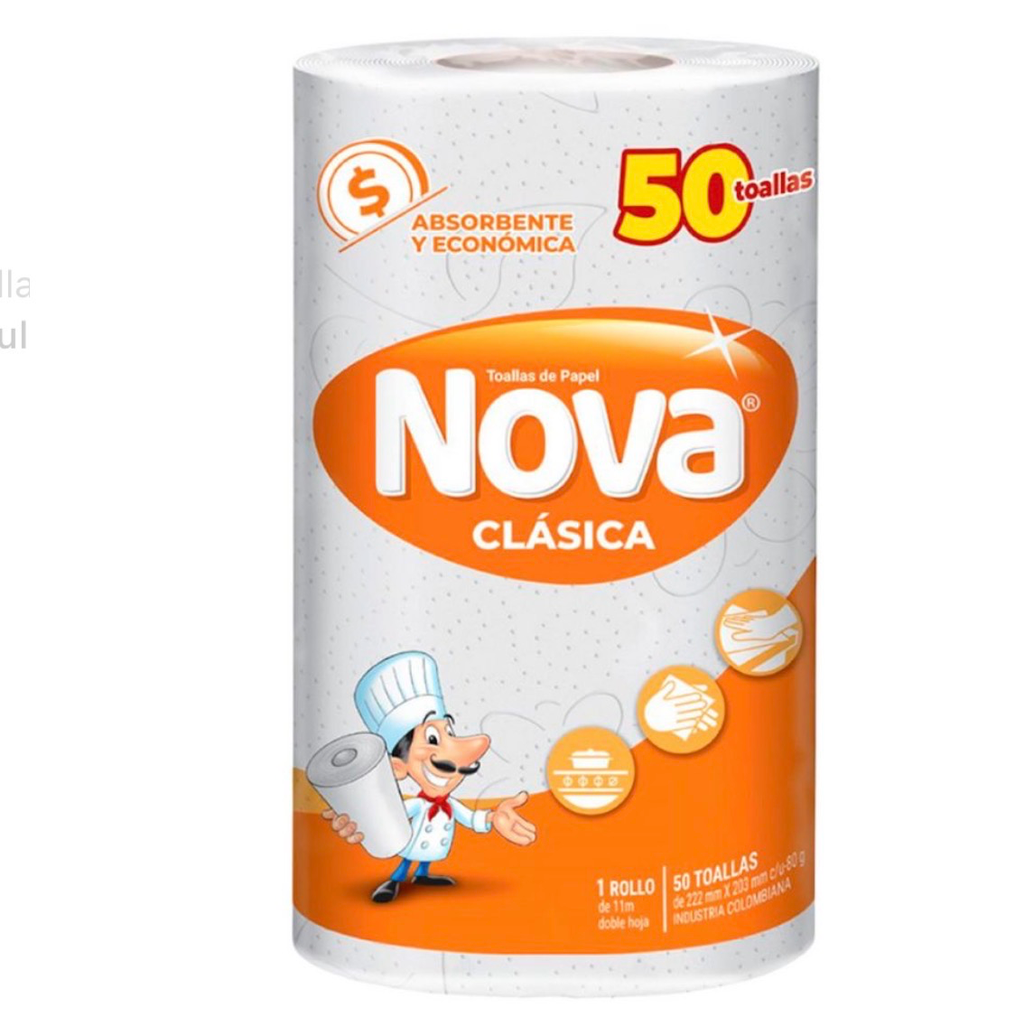 [3802027] TOALLA DE COCINA NOVA PACA X 24 UND X 50 HOJAS
