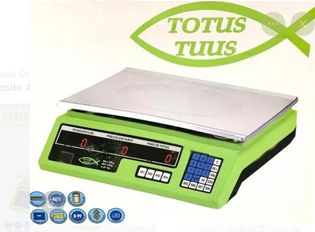 [7228075] PESO ELECTRONICO MEDIANO TOTUS TUUS