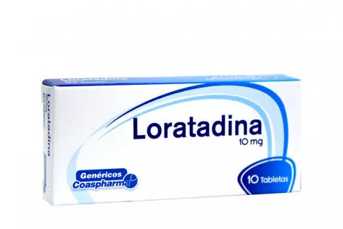 [9984611] LORATADINA COASPARMA CAJA  X 1 TIRA X  10 UND X 10 MG