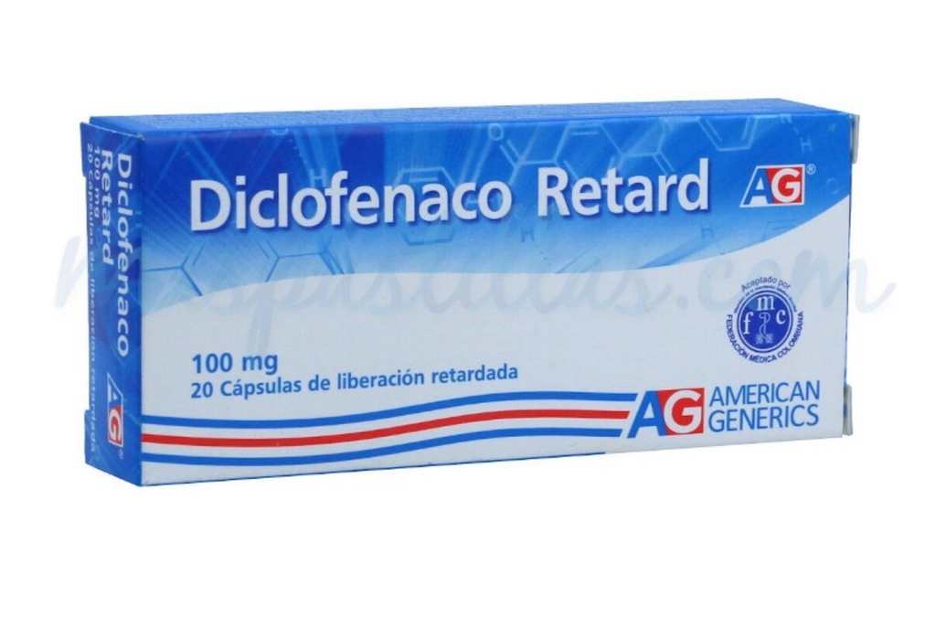 [3153772] DICLOFENACO RETARD AG  TIRA X 10 UND X 100 MG
