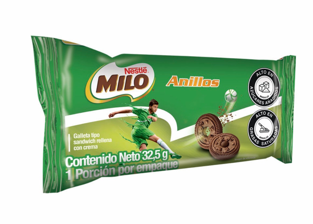 [1120012] GALLETA MILO ANILLOS  PQ X 4 UND X 37,5 GR