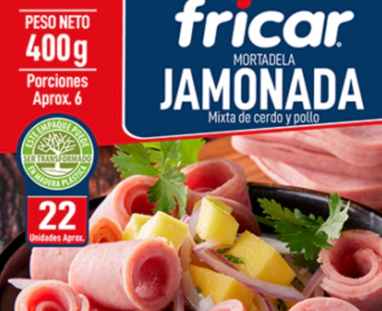 [37901] MORTADELA JAMONADA FRICAR X 230 GR