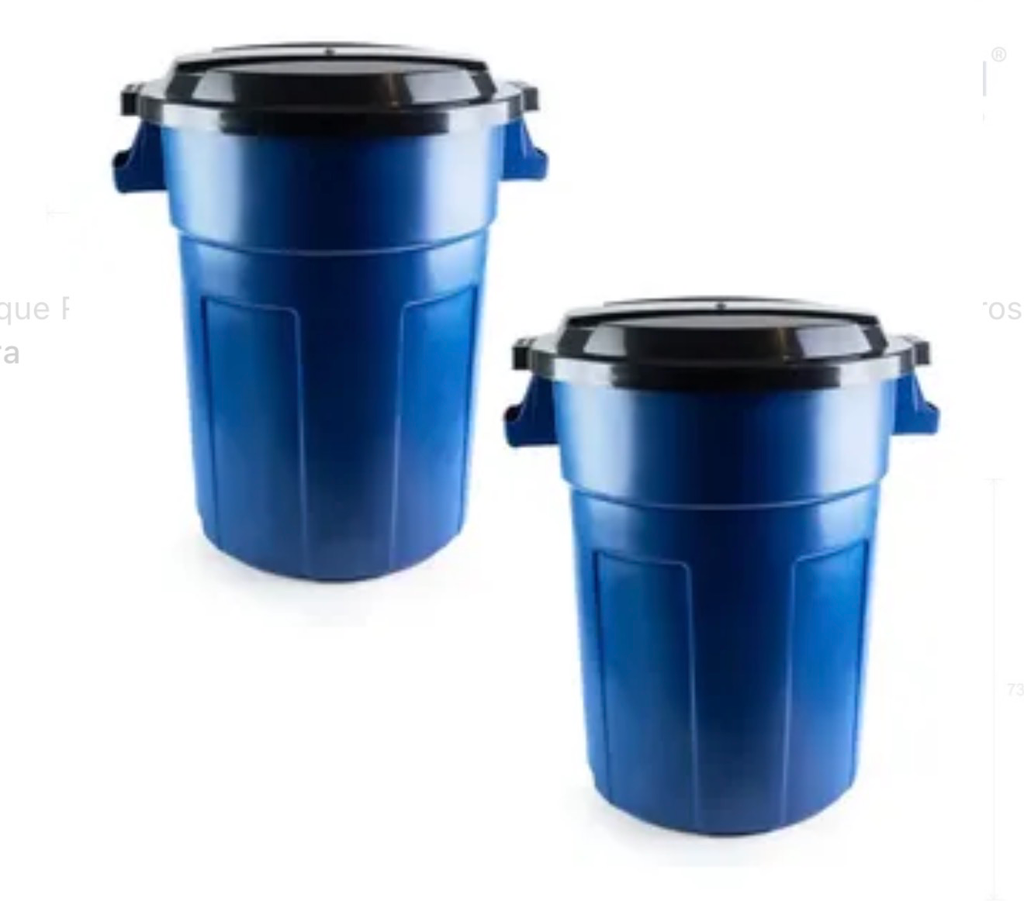 [1339729] TANQUE PLASTICO CON TAPA COLPLAST X 100 LTRS