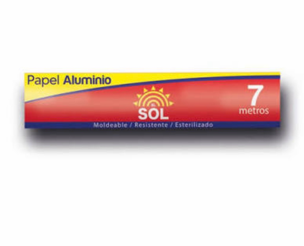 [6642805] PAPEL ALUMINIO EL SOL PACA  X 48 UNID X 7 MT