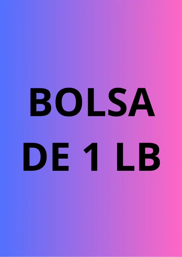 [9051551] BOLSA BIODEGRADABLE  PLASTICA DE 1 LB BLANCA DISPLAY X 100 PQ