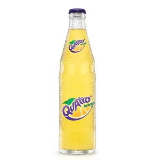[4139110] GASEOSA QUATRO BOTELLA VIDRIO PACA  X  30 UND X 237 ML