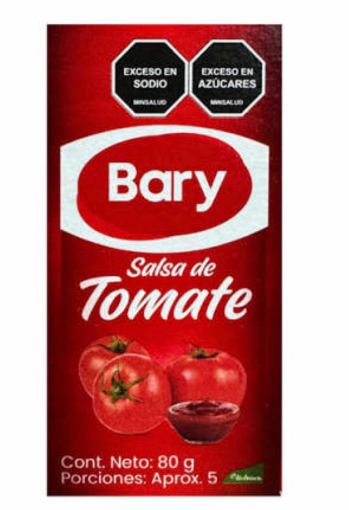 [6208366] SALSA DE TOMATE BARY SOBRE X 80 GR