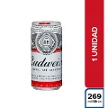 [5884374] CERVEZA BUDWEISER LATA  CAJA X 24 UNI X 269 ML