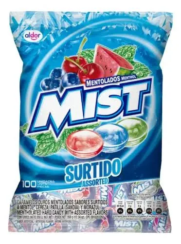 [7960589] MENTA MIST BOLSA X 100 UND