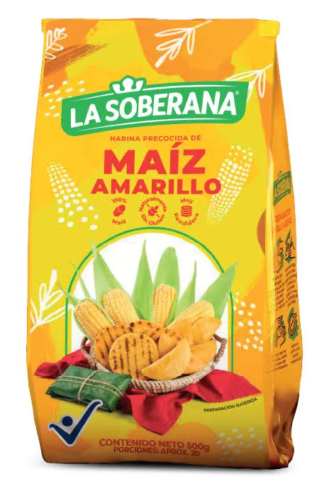 [1890739] HARINA DE MAIZ SOBERANA  PACA X 24 UND X 500 GR