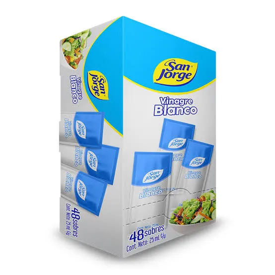 [6839599] VINAGRE BLANCO  SAN JORGE SOBRE DISPLEY X 48 UND X 25 ML