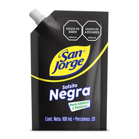 [2313941] SALSA NEGRA SAN JORGE DOYPACK  PACA X 24 UND X 100 ML