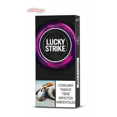 [0889989] LUCKY STIKE WID BERRIES(MORADO) DECENA  X 20 CAJETILLAS X 10 UND