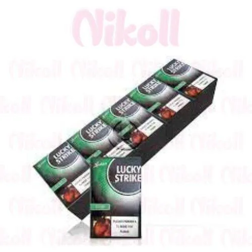 [1554461] LUCKY VERDE  DECENA  X 20 CAJETILLAS  X 10 UND