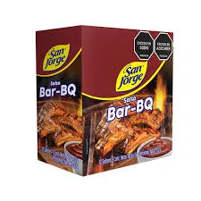 [8742006] SALSA BBQ SAN JORGE PACA X  DISPLAY X 12  SOBRES X 80 GR