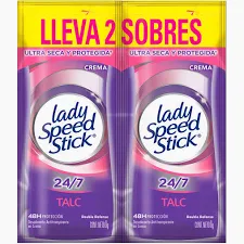 [1088698] LADY SPEE STICK  DUO CREMA SOBRE DISPLEY X 18 UNID X 8 GR