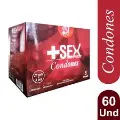 [2165301] CONDONES(PRESERVATIVOS) SEX POWER CLASICO DISPLEY X 20 SACHET X 3 UNID