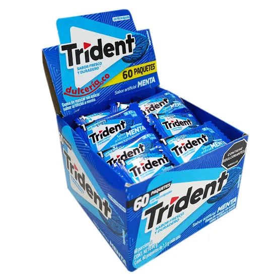 [5427378] TRIDENT CAJA  X 60 UND X 40 GR