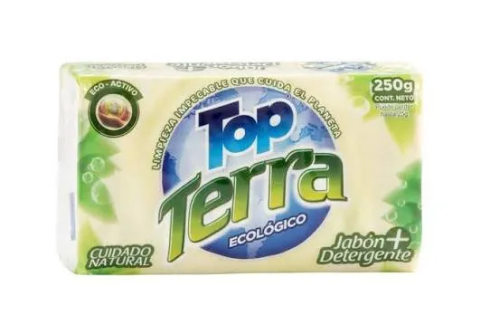 [2422130] JABON DE LAVAR TOP TERRA PACA X 25 UND X 250 GR