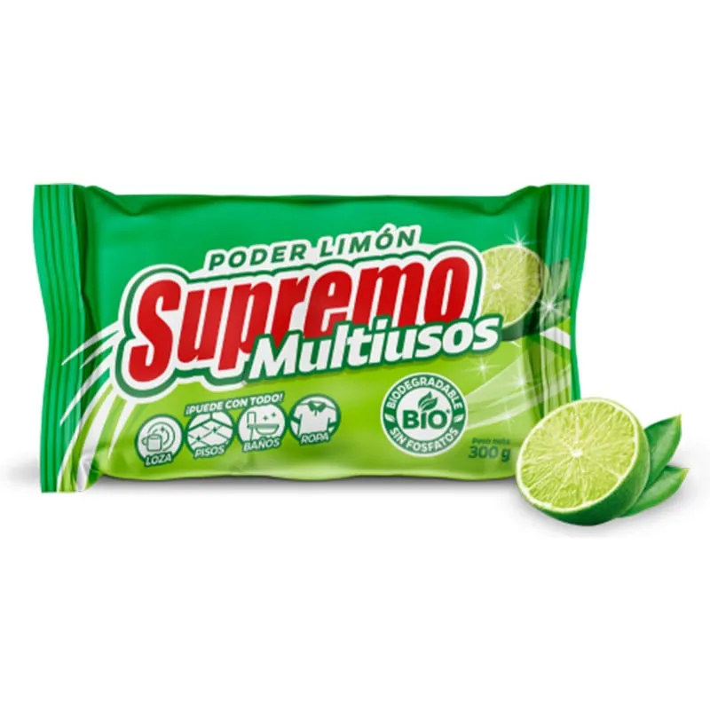 [5744037] JABON DE LAVAR SUPREMO GRANDE PACA X 48 UND X 200 GR