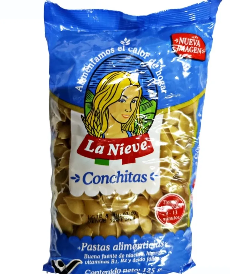 [7652895] PASTA CARACOL LA NIEVE PACA  X 48 UND X 125 GR