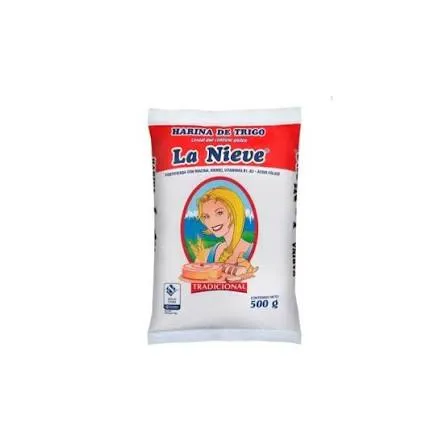 [28680] HARINA DE TRIGO LA NIEVE PACA X 25 UND X 500 GR