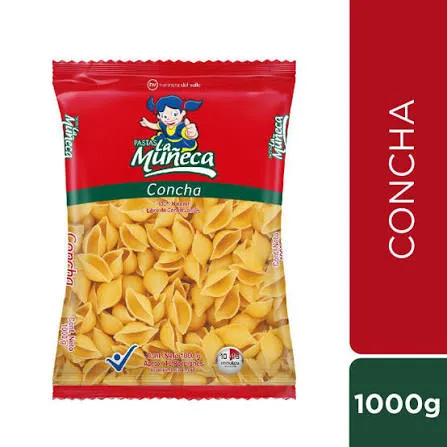 [9860573] PASTA  LA MUÑECA CONCHITA BOLSA X 1000 GR