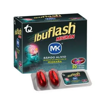 [5036339] IBUFLASH MIGRAÑA CAPS BLISTER X 2 UND