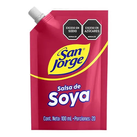 SALSA SOYA  DOYPACK SAN JORGE SOBRE  X 110 GR