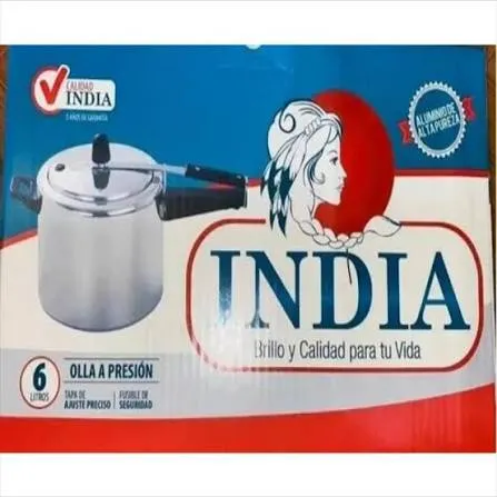 [1422084] OLLA A PRESION INDIA DE 6 LT