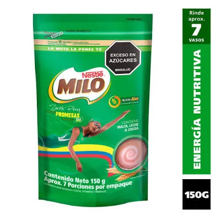 [4048218] MILO BOLSA DOYPACK PACA  X 150 GR