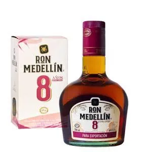 [3776905] RON MEDELLIN 8 AÑOS BOTELLA X 750 ML