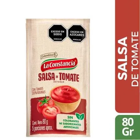 [2154810] SALSA DE TOMATE  LA CONSTANCIA SOBRE X 80 GR