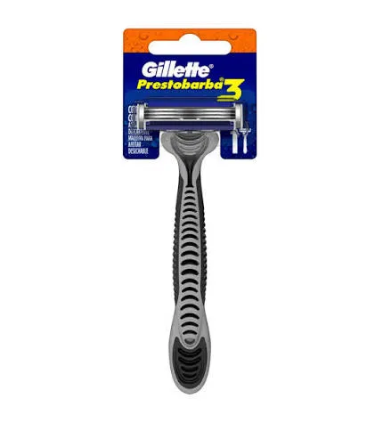 [1726145251162] MAQUINA GILLETE 3 HOJAS X  UND