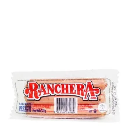 [37959] SALCHICHA RANCHERA  PENTAPACK X 5 UND X 115 GRM
