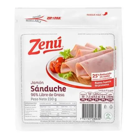 [3782] JAMON ZENÚ X 111 GR