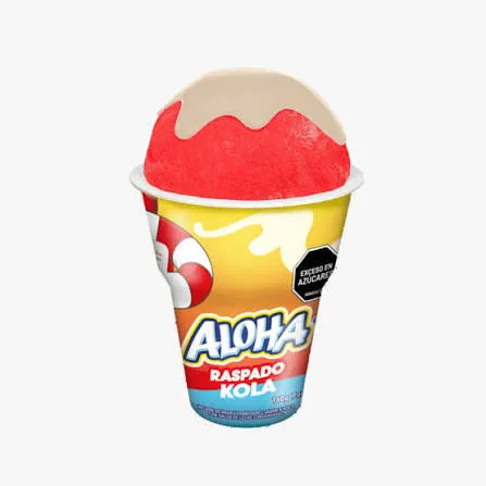 [3779] HELADO VASO ALOHA KOLA X 160 GR