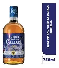 [7702168364231] RON VIEJO DE CALDAS 4 AÑOS BOTELLA  X 750 ML