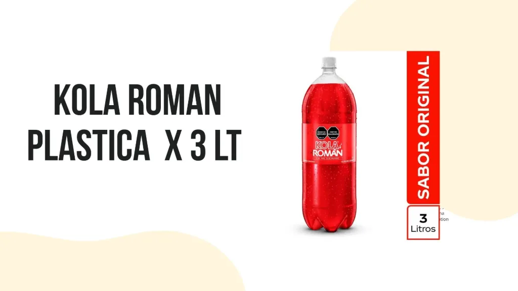 [7702609001855] KOLA ROMAN PLASTICA X 3 LT