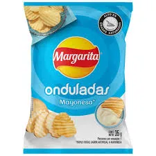 [3037] PAPA FRITAS MARGARITAS ONDULADAS BOLSA X 35 GR