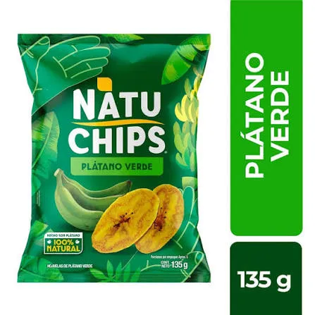 [3025] NATUCHIPS VERDE/MADURO X 38 GR