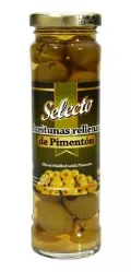 [2804] ACEITUNAS MANZANILLA SELECTO BOTELLA X 140 GR