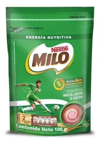 [2740] MILO BOLSA DOYPACK X 100 GR