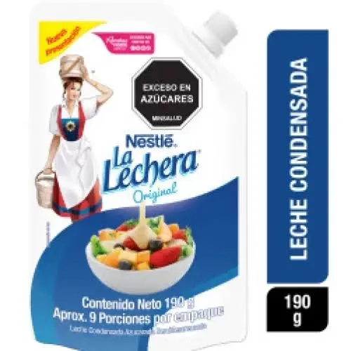 [7702024255918] LA LECHERA NESTLE DOYPACK X 190 GR