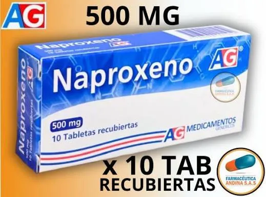 [15486] NAPROXENO AG TABLETA X 500 MG