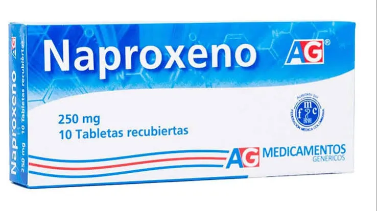 [25910] NAPROXENO AG PASTILLA X 250 MG