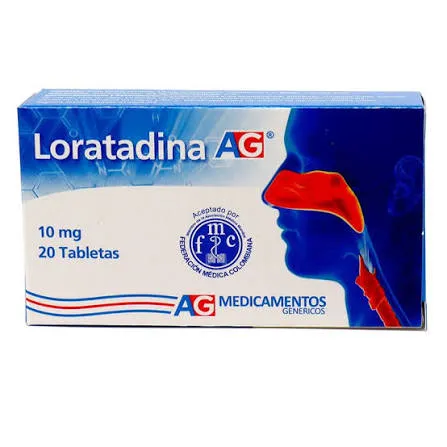 LORATADINA AG TABLETA X 10 MG